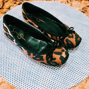 Leopard Print Jessica Simpson Ballet Flats